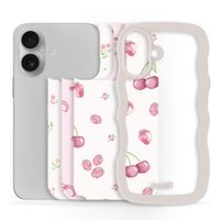 Holdit Print Pack für das Apple iPhone 16 - Pink Breeze