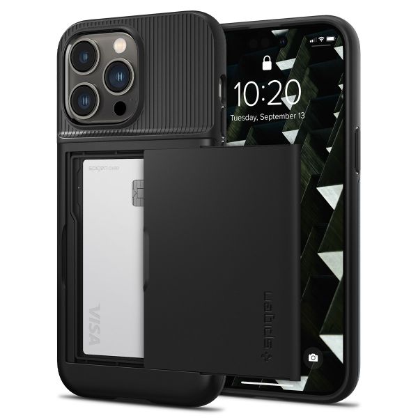 Spigen Slim Armor CS Case für das iPhone 14 Pro Max - Schwarz