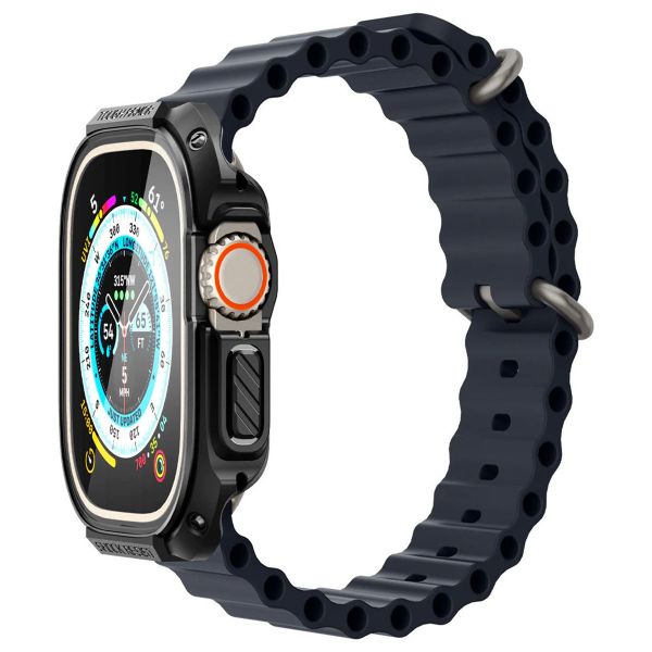 Spigen Tough Armor™ Case Apple Watch Ultra / Ultra 2 / Ultra 3 - 49 mm - Schwarz