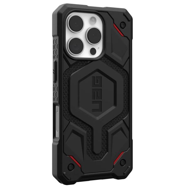 UAG Monarch Pro Backcover für das iPhone 16 Pro - Kevlar Black