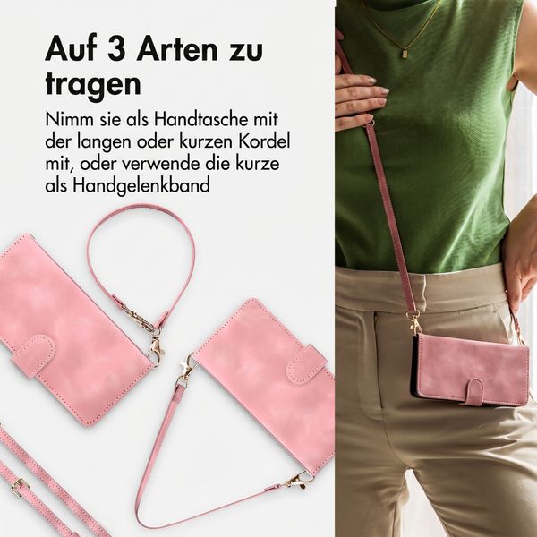 imoshion Klapphülle mit Kordel Samsung Galaxy A27 (5G) - Rosa