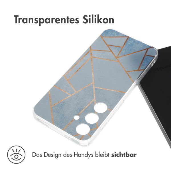 imoshion Design Hülle Samsung Galaxy S24 - Blue Graphic