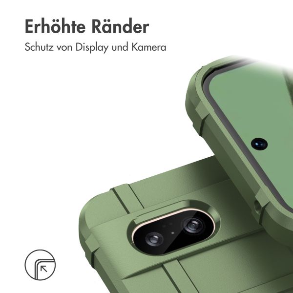 imoshion Rugged Shield Backcover für das Google Pixel 8a - Dunkelgrün