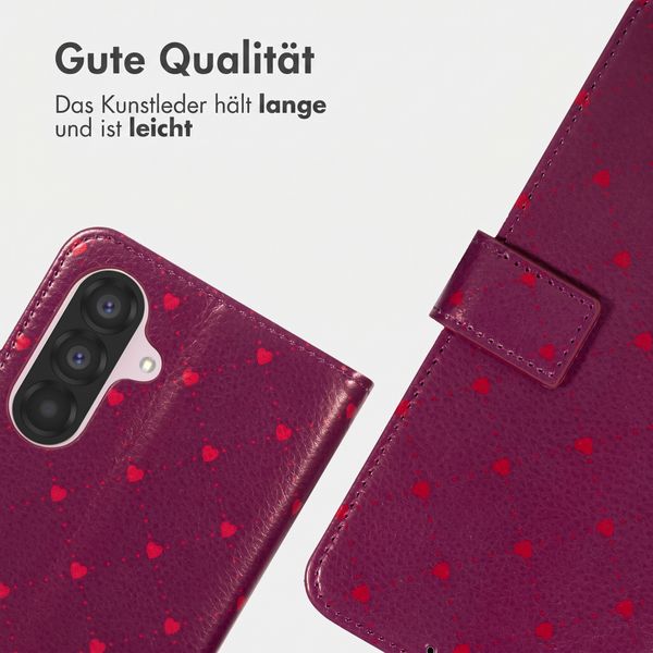 imoshion Design Klapphülle Samsung Galaxy A17 (5G) / (4G) - Crush Check Coral Dust