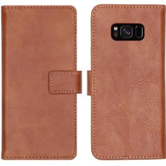 imoshion Luxuriöse Klapphülle Samsung Galaxy S8 - Braun