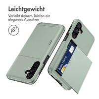 imoshion Backcover mit Kartenfach Samsung Galaxy A18 (4G) - Dunkelgrün