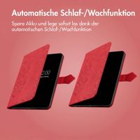 Mandala Klapphülle Samsung Galaxy Tab A11 Plus - Rot