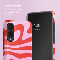 Selencia Vivid Back Cover Samsung Galaxy S25 Edge - Dream Swirl Pink