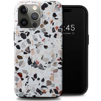 Selencia Vivid Back Cover Apple iPhone 15 Pro Max - Chic Terazzo