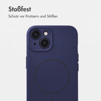 Accezz Grip Backcover mit MagSafe Apple iPhone 14 - Dunkelblau