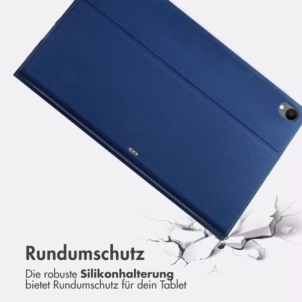 Accezz Classic Klapphülle Samsung Galaxy Tab S11 - Dunkelblau