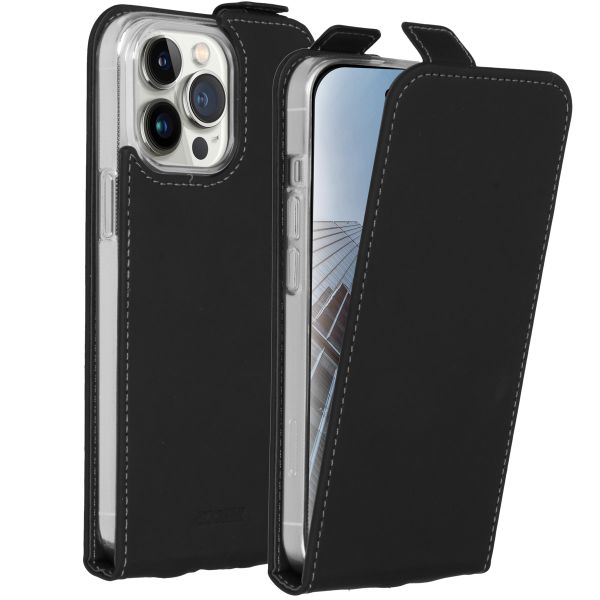 Accezz Flip Case für das iPhone 14 Pro - Schwarz