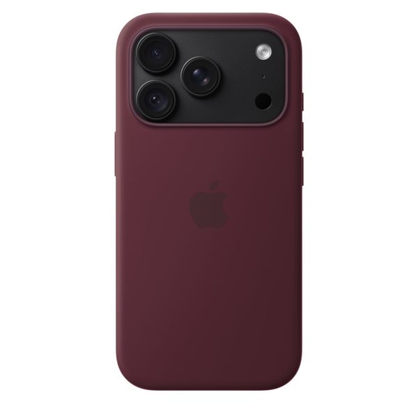Apple Silikonhülle mit MagSafe Apple iPhone 18 Pro - Burgundy