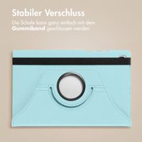 imoshion 360° drehbare Klapphülle Samsung Galaxy Tab S6 Lite (2020/2022/2024)  - Hellblau