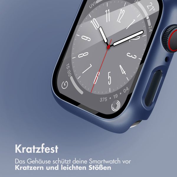imoshion Full Cover Hard Case Apple Watch 7 / 8 / 9 - 45 mm - Dunkelblau