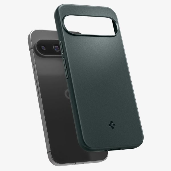 Spigen Thin Fit™ Hardcase für das Google Pixel 9 / 9 Pro - Abyss Green