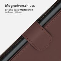 Accezz Wallet TPU Klapphülle Samsung Galaxy S23 Plus - Braun