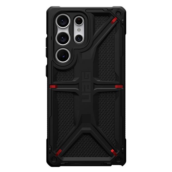 UAG Monarch Backcover für das Samsung Galaxy S23 Ultra - Kevlar Black