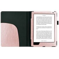 imoshion Edles glattes Klapphülle für das Kobo Aura H2O Edition 2 - Rosa