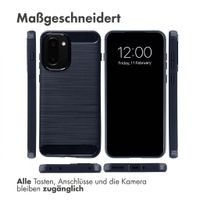 imoshion Brushed Back Cover OnePlus 15R - Blau