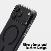 Accezz Lite Backcover mit MagSafe | Fluted | Apple iPhone 18 Pro / 17 Pro - Schwarz