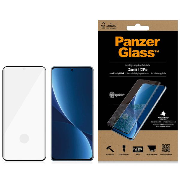 PanzerGlass Case Friendly Antibakterieller Screen Protector für das Xiaomi 12 Pro