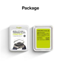 Ringke Bezel Styling + Displayschutz für die Apple Watch Ultra - 49 mm - Fluted Titanium