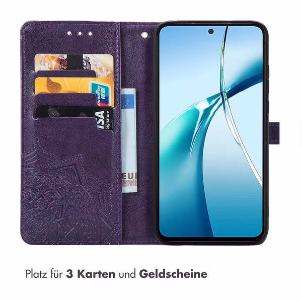 imoshion Mandala Klapphülle OnePlus 15R - Violett