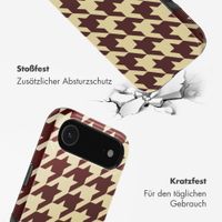 Selencia Vivid Rückabdeckung mit MagSafe Apple iPhone Air - Pied-de-Poule