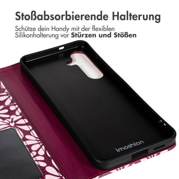 imoshion Design Klapphülle Samsung Galaxy S24 - Bloom Love Blush