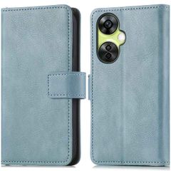 imoshion Luxuriöse Klapphülle OnePlus Nord CE 3 / CE 3 Lite - Hellblau