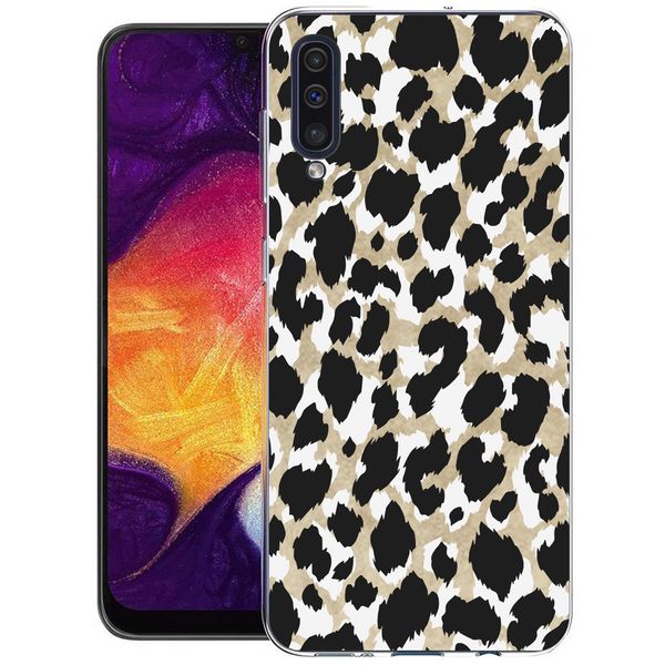 imoshion Design Hülle für das Samsung Galaxy A50 / A30s - Leopard / Schwarz