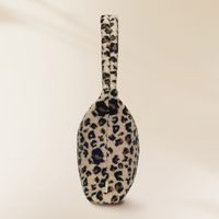 Selencia Zaya Tote Bag - Teddy Laptoptasche 16 Zoll - Leopard