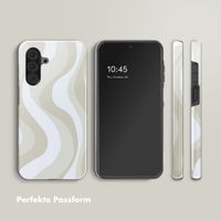 Selencia Vivid Back Cover Samsung Galaxy A26 - Desert Waves Beige