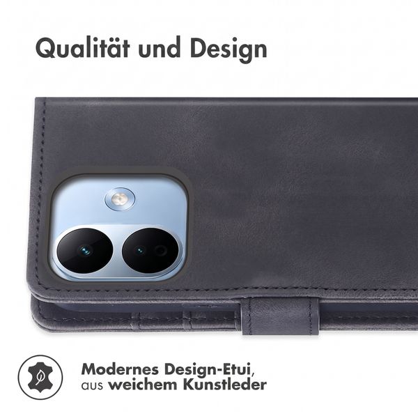 imoshion Klapphülle mit Kordel Xiaomi Redmi Note 17 Pro - Schwarz