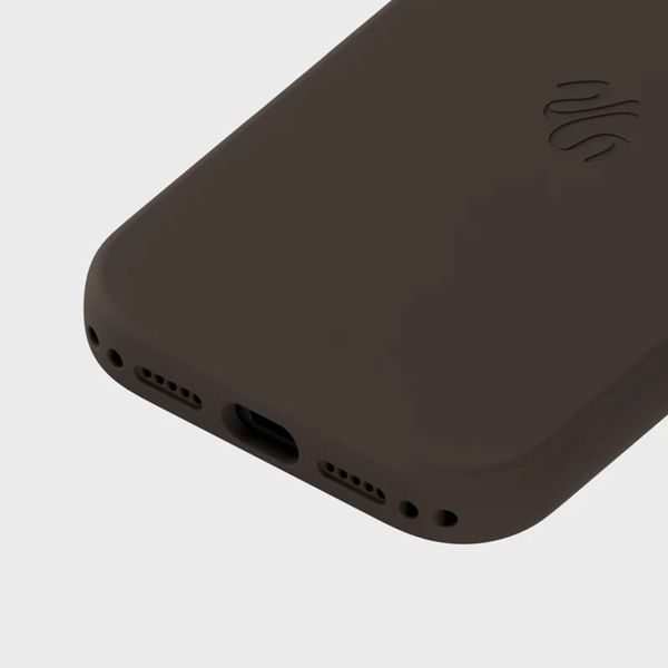 Holdit Silicone Case MagSafe Apple iPhone 18 Pro / 17 Pro - Chocolate