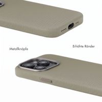 Accezz Mesh Backcover mit MagSafe Apple iPhone 15 Pro - Dunkelgrau