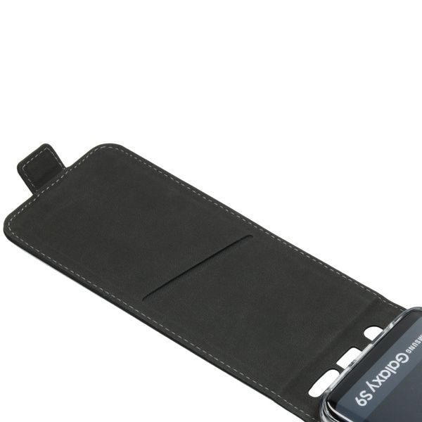 Accezz Flip Case Samsung Galaxy S9 - Schwarz