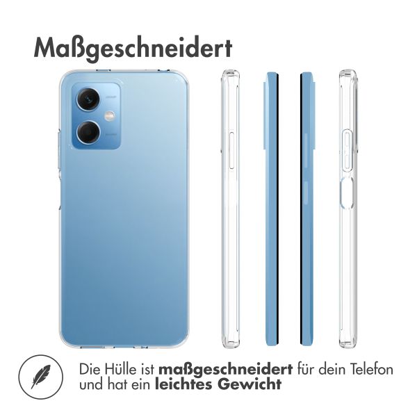 Accezz TPU Clear Cover für das Xiaomi Poco X5 5G - Transparent