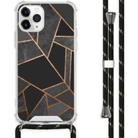 imoshion Design Hülle mit Band für das iPhone 11 Pro - Black Graphic