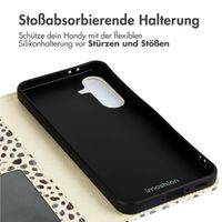 imoshion Design Klapphülle Samsung Galaxy A36 - Black And White Dots