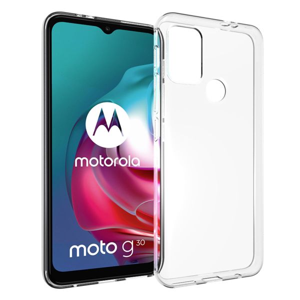 Accezz Clear TPU Backcover Motorola Moto G20 / G30 - Transparent