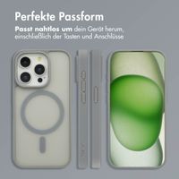 imoshion Color Guard Back Cover mit MagSafe Apple iPhone 15 Pro - Grau