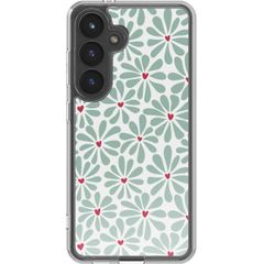 imoshion Design Hülle Samsung Galaxy S24 - Bloom Love Sage Green