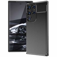 imoshion Carbon-Hülle für das Samsung Galaxy S23 Ultra - Schwarz