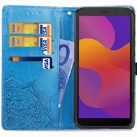 imoshion Mandala Klapphülle Huawei Y5p - Türkis