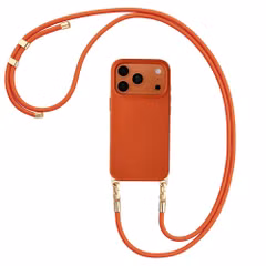 Selencia Universal Handyband mit 2 Haken - verstellbar - Burnt Sienna