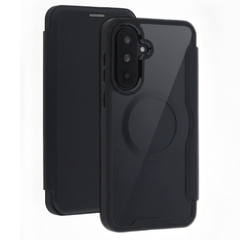 imoshion Transparente Bookcase mit MagSafe Samsung Galaxy A37 (5G) - Schwarz