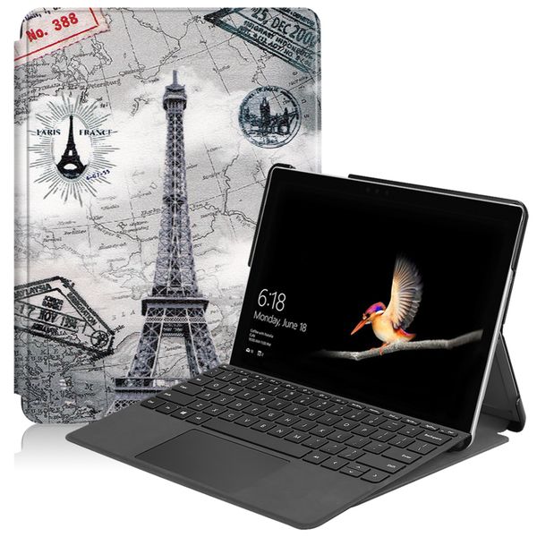 imoshion Design Trifold Klapphülle Microsoft Surface Go 4 / Go 3 / Go 2 - Paris