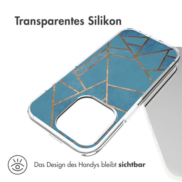 imoshion Design Hülle für das iPhone 14 Pro - Blue Graphic